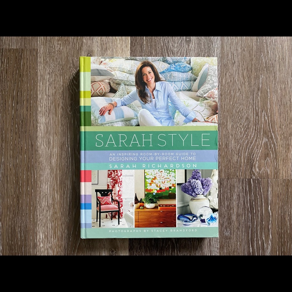 Sarah style coffee table book 📖